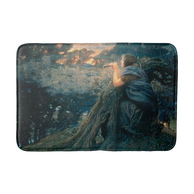 Tapis De Bain Imaginaire à Twilight (par Edward Robert Hughes) (Devant)