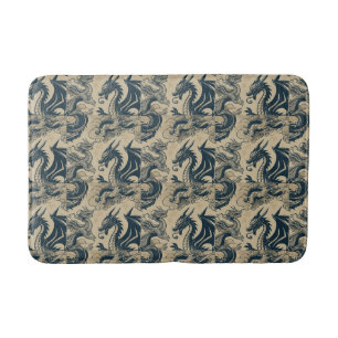 Tapis De Bain Imaginaire Dragons antiques
