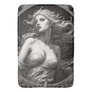 Tapis De Bain Imaginaire Jolie déesse grecque Vive Beauté