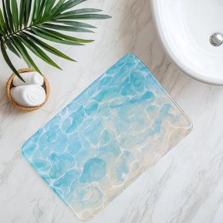 Tapis De Bain Imitation Beach Sand Starfish Anime Style