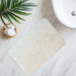 Tapis De Bain Imitation Plage Sable Sous Eau Claire Style Anime