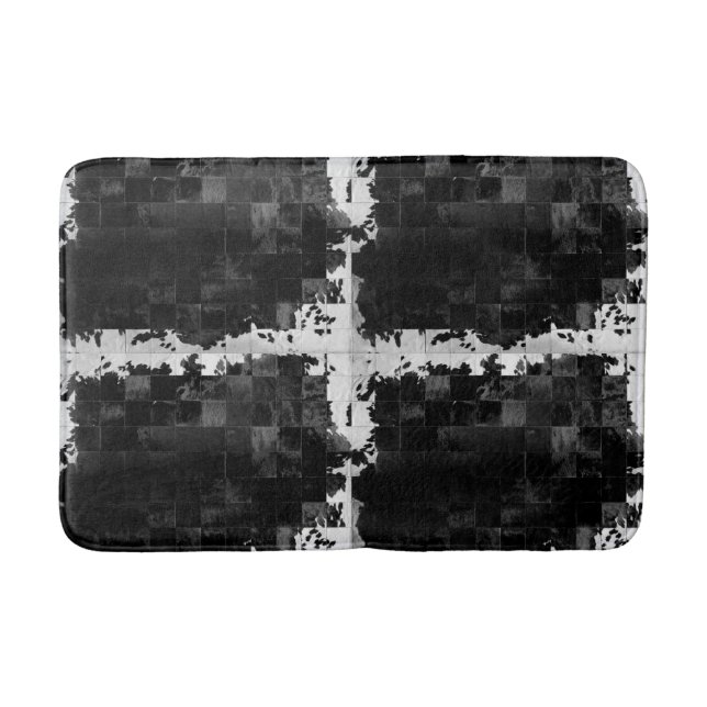 Tapis De Bain Impression de la carte de la vache (Devant)