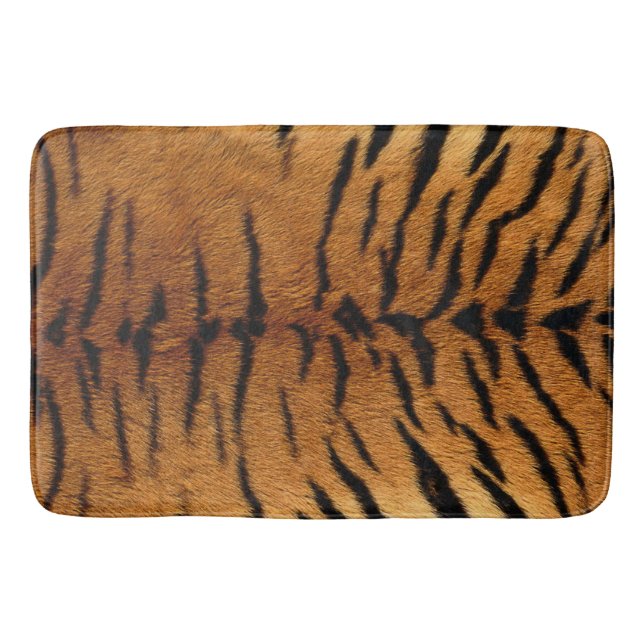 Tapis De Bain Impression de la peau de tigre (Devant)