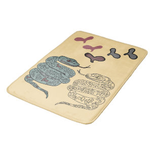 Tapis De Bain Impression de serpent Bath Mat