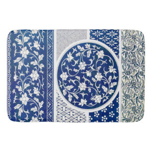 Tapis De Bain Impression d'ornement floral classique