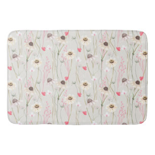 Tapis De Bain Impression du pays du chalet de prairie