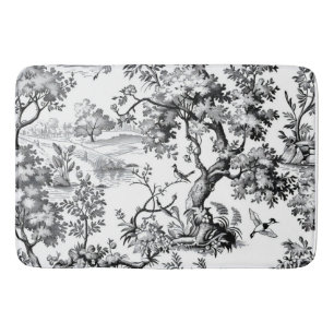Tapis De Bain Impression toile noire