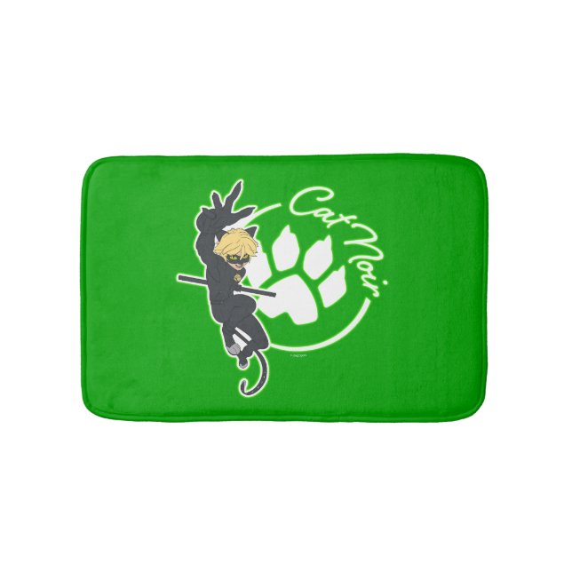 Tapis De Bain Insigne Cat Noir (Devant)