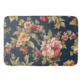 Tapis De Bain Italien Exquis Beau Modèle Floral