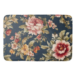 Tapis De Bain Italien Exquis Beau Modèle Floral
