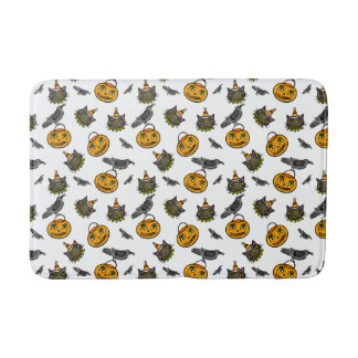 Tapis De Bain Jack et chat rétro