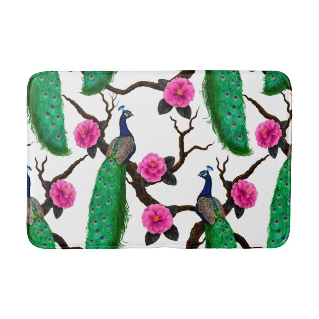 Tapis De Bain Jardin de Peacock (Devant)