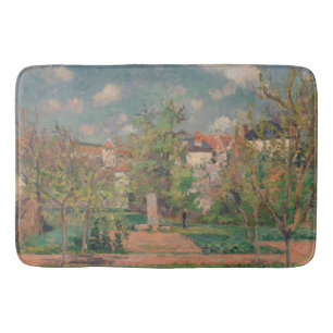Tapis De Bain Jardin en plein soleil, Camille PIssarro, 1876