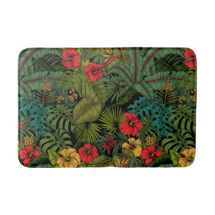 Tapis De Bain Jardin tropical