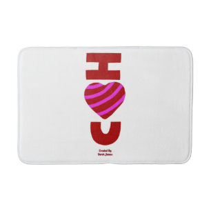 Tapis De Bain Je T'Aime Mat Bain Moyen