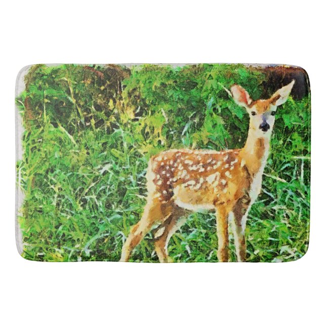 Tapis De Bain Jeune coeur (Devant)