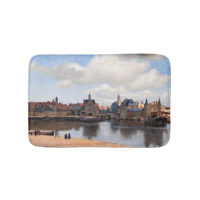 Tapis De Bain Johannes Vermeer - Vue de Delft (Devant)