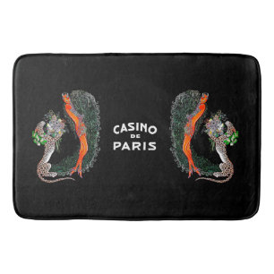 Tapis De Bain Josephine Baker Guépard Jazz Age