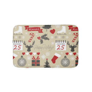 Tapis De Bain Joyeuses fêtes