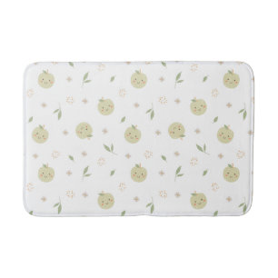 Tapis De Bain Joyeux Motif de pommes - Mat de bain