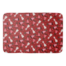 Tapis De Bain Joyeux Valentines Day Chiens Dobermann