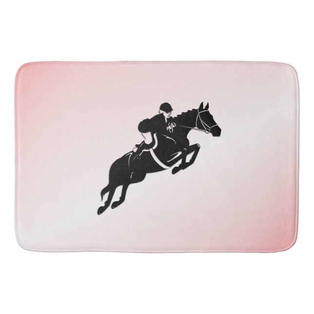 Tapis De Bain Jumper équestre (Devant)