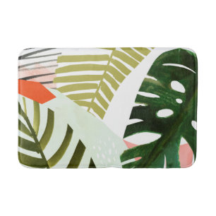 Tapis De Bain Jungle battre la végétation tropicale