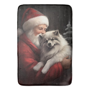 Tapis De Bain Keeshony Avec Noël Festif Du Père Noël
