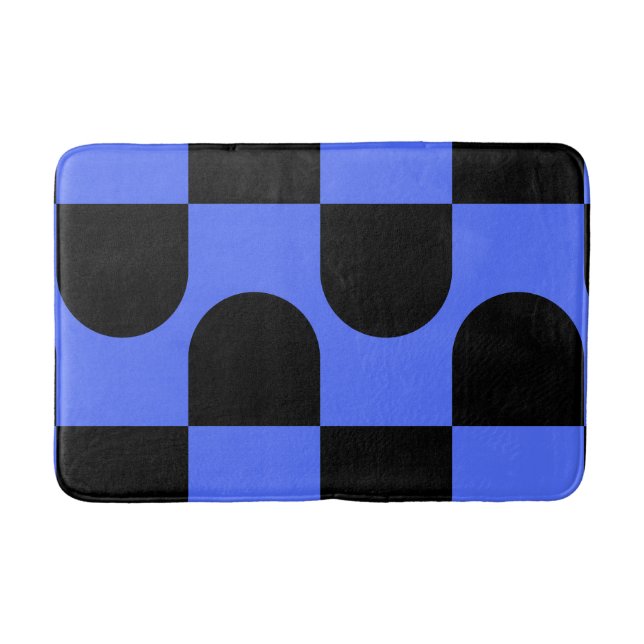 Tapis De Bain Kismet bleu ville (Devant)