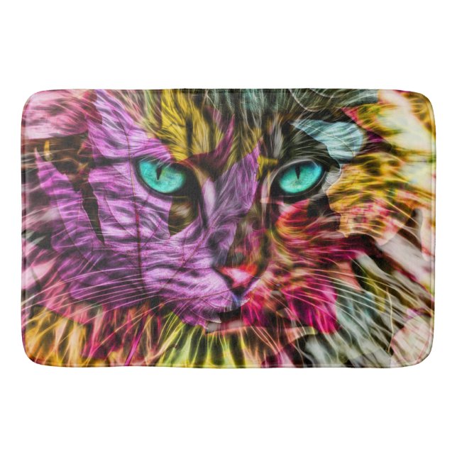 Tapis De Bain Kitty Chat Kitten Design artistique (Devant)