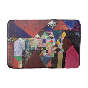 Tapis De Bain Klee - Bijou municipal, aquarelle de 1917
