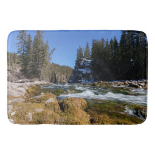 Tapis De Bain La beauté captivante de la rivière Athabasca