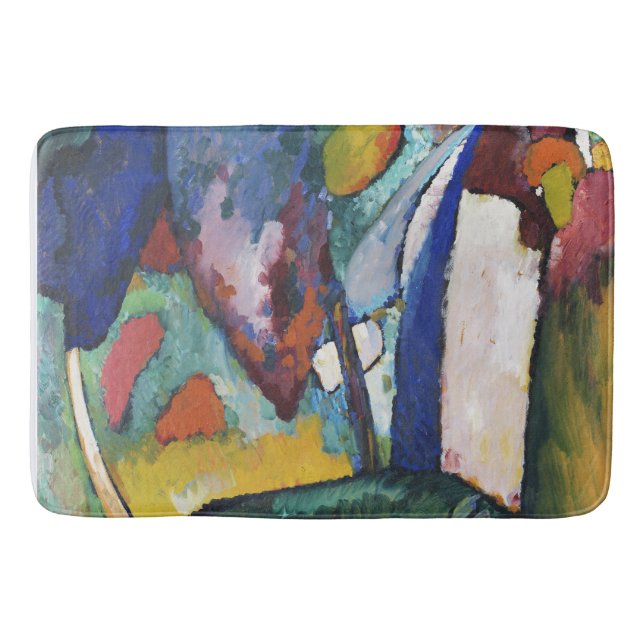 Tapis De Bain La cascade - Wassily Kandinsky (Devant)