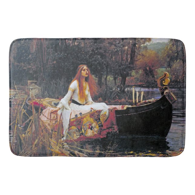 Tapis De Bain La Dame de Shalott, John William Waterhouse (Devant)