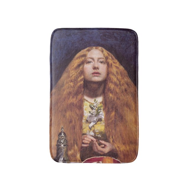 Tapis De Bain La domestique d'élite (par John Everett Millais) (Devant (Vertical))