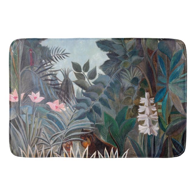 Tapis De Bain La jungle équatoriale (Devant)