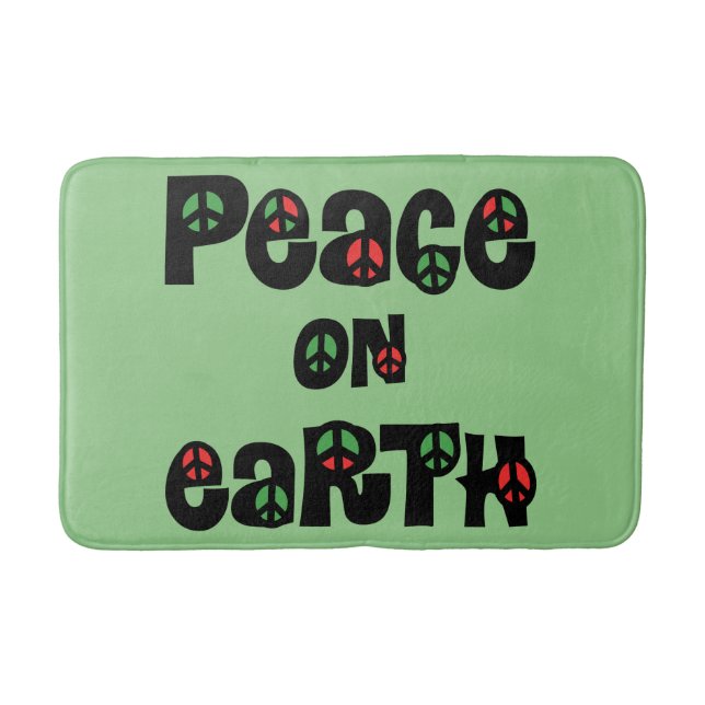 Tapis De Bain La Paix sur Terre Noël (Devant)