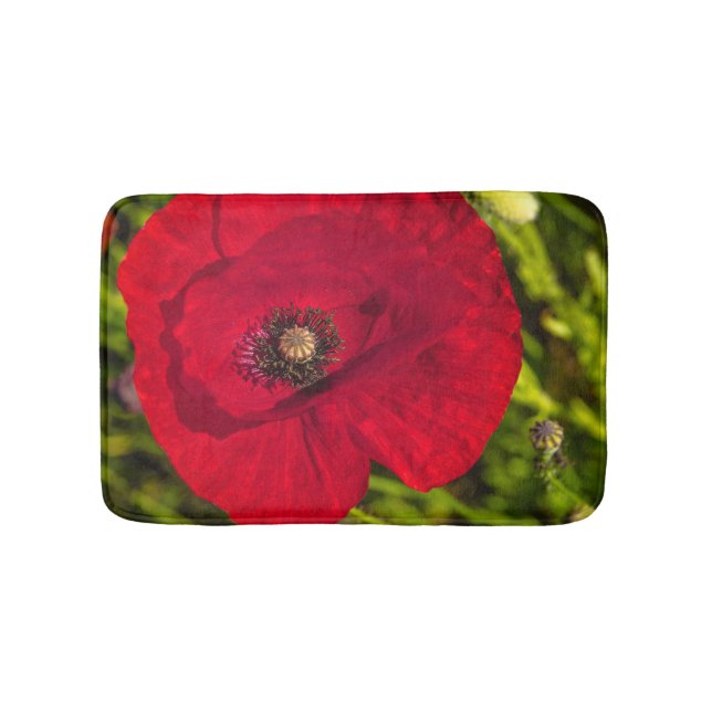 Tapis De Bain La série de pavots #2 (Devant)