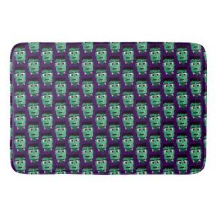 Tapis De Bain La tête du monstre Frankenstein