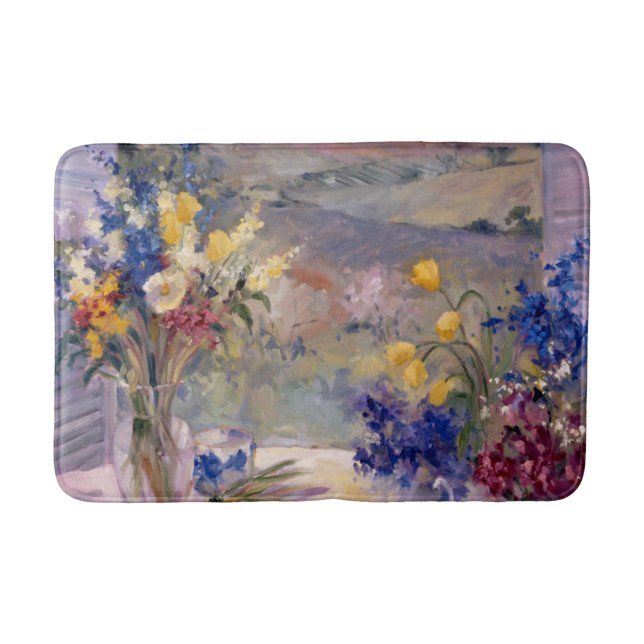 Tapis De Bain La Toscane florale (Devant)