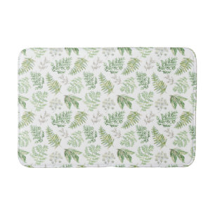 Tapis De Bain La verdure de forêt modèlent