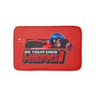 Tapis De Bain Ladybug et Tikki | Soyez Votre Propre Héros !