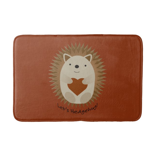Tapis De Bain Laisse Hedgehug Hegehog (Devant)