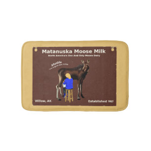 Tapis De Bain Lait d'orignal Matanuska