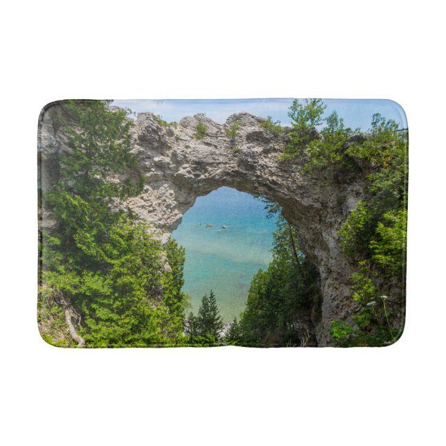 Tapis De Bain Le Canoë À Arch Rock (Devant)