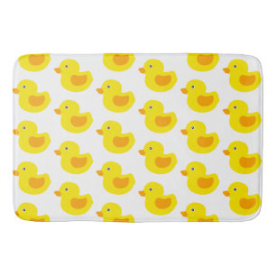 Tapis De Bain Le caoutchouc jaune adorable penche Duckies