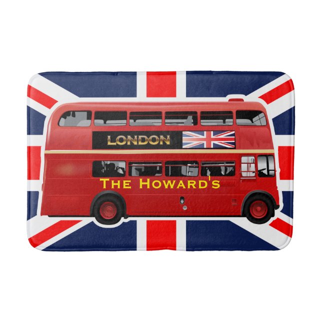 Tapis De Bain Le célèbre bus rouge de Londres (Devant)