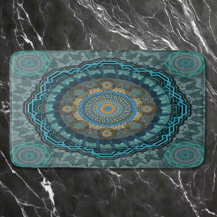 Tapis De Bain Le mandala des yeux psychédéliques gynécologiques