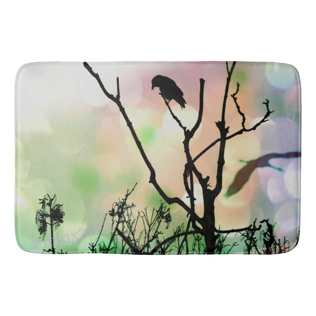 Tapis De Bain Le Mat Lonely Crow (Devant)