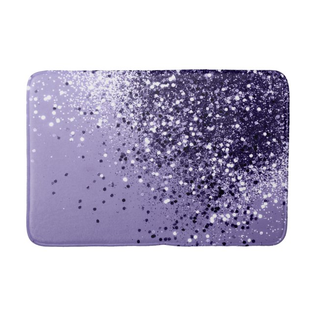Tapis De Bain Le rêve de Parties scintillant ULTRA VIOLET #1 (Devant)